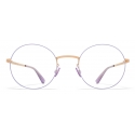 Mykita - Kayo - Lessrim - Oro Champagne Iris Lilla - Metal Glasses - Occhiali da Vista - Mykita Eyewear