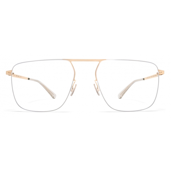 Mykita - Masao - Lessrim - Silver Champagne Gold - Metal Glasses - Optical Glasses - Mykita Eyewear