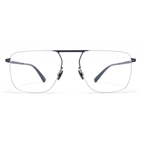 Mykita - Masao - Lessrim - Silver Navy - Metal Glasses - Optical Glasses - Mykita Eyewear