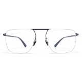 Mykita - Masao - Lessrim - Silver Navy - Metal Glasses - Optical Glasses - Mykita Eyewear