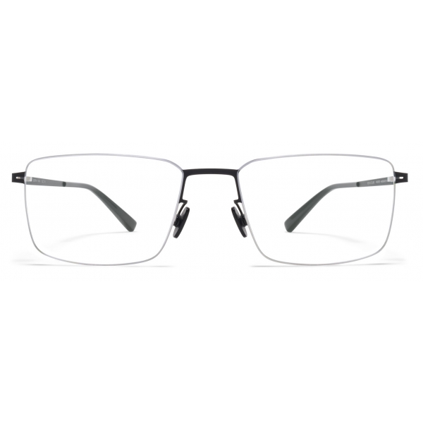 Mykita - Nobu - Lessrim - Silver Black - Metal Glasses - Optical Glasses - Mykita Eyewear