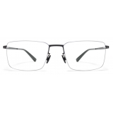 Mykita - Nobu - Lessrim - Silver Black - Metal Glasses - Optical Glasses - Mykita Eyewear