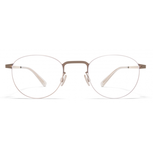 Mykita - Rin - Lessrim - Champagne Gold Taupe Grey - Metal Glasses - Optical Glasses - Mykita Eyewear