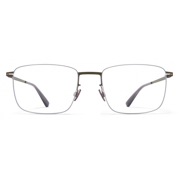 Mykita - Seigo - Lessrim - Grafite Lucido Verde Mimetico - Metal Glasses - Occhiali da Vista - Mykita Eyewear