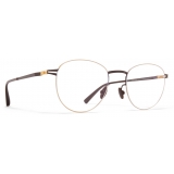 Mykita - Taro - Lessrim - Gold Dark Brown - Metal Glasses - Optical Glasses - Mykita Eyewear