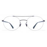 Mykita - Tomi - Lessrim - Silver Indigo - Metal Glasses - Optical Glasses - Mykita Eyewear