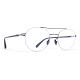 Mykita - Tomi - Lessrim - Silver Indigo - Metal Glasses - Optical Glasses - Mykita Eyewear