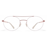 Mykita - Tomi - Lessrim - Purple Bronze Shiny Silver - Metal Glasses - Optical Glasses - Mykita Eyewear