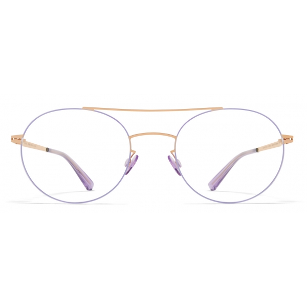 Mykita - Tomi - Lessrim - Oro Champagne Iris Lilla - Metal Glasses - Occhiali da Vista - Mykita Eyewear