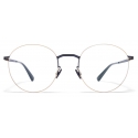 Mykita - Tomomi - Lessrim - Gold Indigo - Metal Glasses - Optical Glasses - Mykita Eyewear