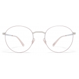 Mykita - Tomomi - Lessrim - Silver Dark Rose - Metal Glasses - Optical Glasses - Mykita Eyewear