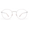 Mykita - Tomomi - Lessrim - Silver Dark Rose - Metal Glasses - Optical Glasses - Mykita Eyewear