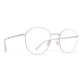 Mykita - Tomomi - Lessrim -  Argento Rosa Scuro - Metal Glasses - Occhiali da Vista - Mykita Eyewear