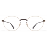 Mykita - Wataru - Lessrim - Gold Dark Brown - Metal Glasses - Optical Glasses - Mykita Eyewear