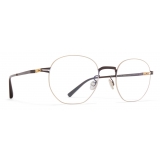 Mykita - Wataru - Lessrim - Gold Dark Brown - Metal Glasses - Optical Glasses - Mykita Eyewear