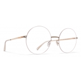 Mykita - Yoko - Lessrim - Champagne Gold Taupe Grey - Metal Glasses - Optical Glasses - Mykita Eyewear