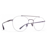 Mykita - Yoshi - Lessrim - Blackberry Cinerous Grey - Metal Glasses - Optical Glasses - Mykita Eyewear