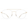 Mykita - Yoshi - Lessrim -  Argento Oro Champagne - Metal Glasses - Occhiali da Vista - Mykita Eyewear