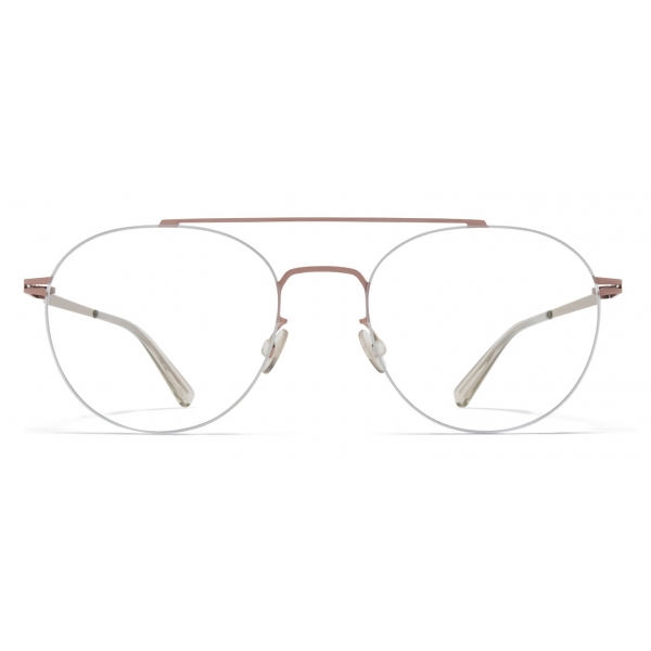 Mykita - Yoshi - Lessrim - Purple Bronze Silver - Metal Glasses - Optical Glasses - Mykita Eyewear