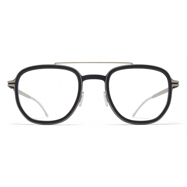 Mykita - Alder - Mylon - MH49 Pitch Black Matte Silver - Mylon Glasses - Optical Glasses - Mykita Eyewear