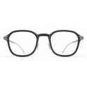 Mykita - Fir - Mylon - MH49 Pitch Black Matte Silver - Mylon Glasses - Optical Glasses - Mykita Eyewear