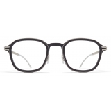 Mykita - Fir - Mylon - MH49 Pitch Black Matte Silver - Mylon Glasses - Optical Glasses - Mykita Eyewear