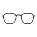 Mykita - Fir - Mylon - MH8 Ebony Brown Champagne Gold - Mylon Glasses - Optical Glasses - Mykita Eyewear