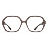 Mykita - Leia - Mylon - MDL2 Marrone Ebano Grigio Talpa - Mylon Glasses - Occhiali da Vista - Mykita Eyewear