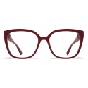 Mykita - Philana - Mylon - MD36 Cranberry - Mylon Glasses - Optical Glasses - Mykita Eyewear