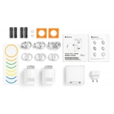 Netatmo - Starter Pack - Basic Kit for Centralized Heating Systems - Intelligent Valves - Smart Home - Radiator Valves