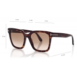 Tom Ford - Selby Sunglasses - Square Sunglasses - Dark Havana - FT0952 - Sunglasses - Tom Ford Eyewear
