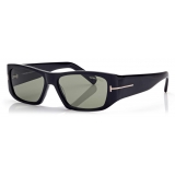 Tom Ford - Andres Sunglasses - Rectangular Sunglasses - Black - FT0986 - Sunglasses - Tom Ford Eyewear