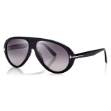 Tom Ford - Camillo Sunglasses - Occhiali da Sole Pilota - Nero - FT0988 - Occhiali da Sole - Tom Ford Eyewear