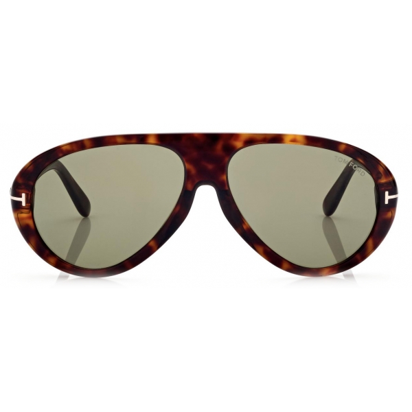 Tom Ford - Camillo Sunglasses - Pilot Sunglasses - Dark Havana - FT0988 ...