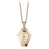 NESS1 - Pocket Coffin Collana Oro Rosa 18kt e Diamante - Time Collection - Collana Artigianale - Alta Qualità Luxury
