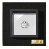 NESS1 - Sex Bomb Collana Oro Bianco 18kt e Diamanti - Sex Bomb Collection - Collana Artigianale - Alta Qualità Luxury
