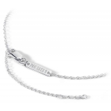 NESS1 - Sex Bomb Necklace 18kt White Gold and Diamond - Sex Bomb Collection - Handcrafted Necklace - High Quality Luxury