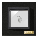 NESS1 - Have A Blast Collana Oro Bianco 18kt e Diamanti - Sex Bomb Collection - Collana Artigianale - Alta Qualità Luxury