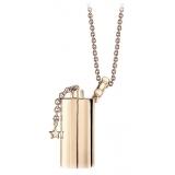 NESS1 - Have A Blast Necklace 18kt Rose Gold and Diamond - Sex Bomb Collection - Handcrafted Necklace - High Quality Luxury
