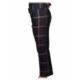 Dondup - Pantalone Tyler con Tasche a Filo sul Retro - Nero - Pantalone - Luxury Exclusive Collection