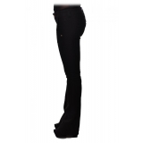 Dondup - Jeans a Vita Media Modello Bootcut - Nero - Pantalone - Luxury Exclusive Collection