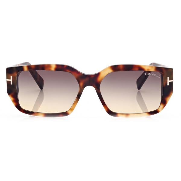 Tom Ford - Silvano Sunglasses - Square Sunglasses - Havana - FT0989 - Sunglasses - Tom Ford Eyewear