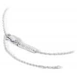 NESS1 - Mixxxile Necklace 9Kt White Gold and Diamonds - Sex Bomb Collection - Handcrafted Necklace - High Quality Luxury