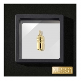 NESS1 - Pill.Ola Necklace 18Kt Yellow Gold and Diamond - Drug Collection - Handcrafted Necklace - High Quality Luxury