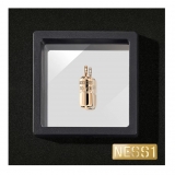 NESS1 - Pill.Ola Collana Oro Rosa 18Kt e Diamante - Drug Collection - Collana Artigianale - Alta Qualità Luxury