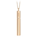 NESS1 - Cig.Au.Rette Necklace 9Kt Rose Gold and Diamond and Ruby - Drug Collection - Handcrafted Necklace - High Quality Luxury