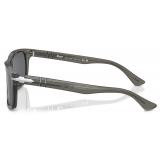 Persol - PO3048S - Transparent Grey / Dark Grey - Sunglasses - Persol Eyewear