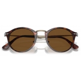 Persol - PO3166S - Havana / Polarized Brown - Sunglasses - Persol Eyewear