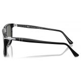Persol - PO3225S - Black / Polarized Green - Sunglasses - Persol Eyewear
