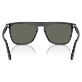 Persol - PO3225S - Nero / Polarizzata Verde - Occhiali da Sole - Persol Eyewear